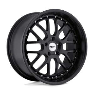 TSW Wheels – VALENCIA – Black – 18″x9.5″ 40mm – All weather Wheels – 1895VAL405114M76